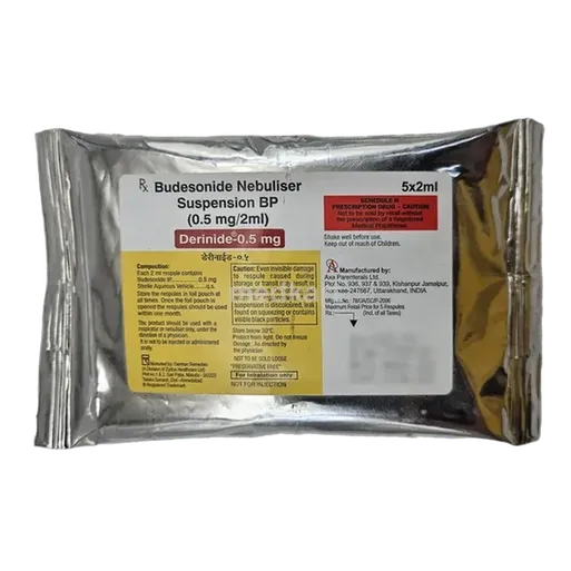 derinide respules 0.5mg